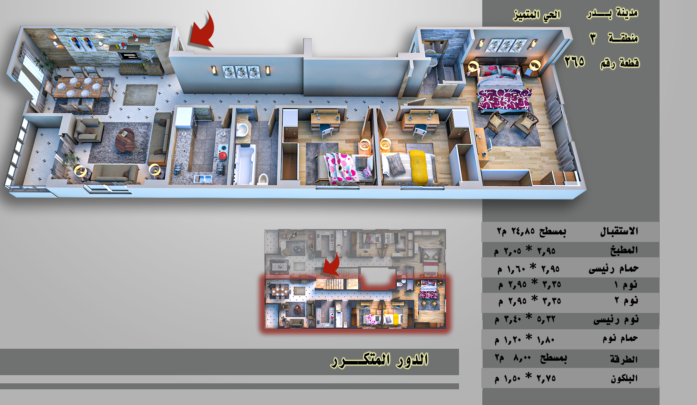 مشروع (265) المنطقة الثالثة