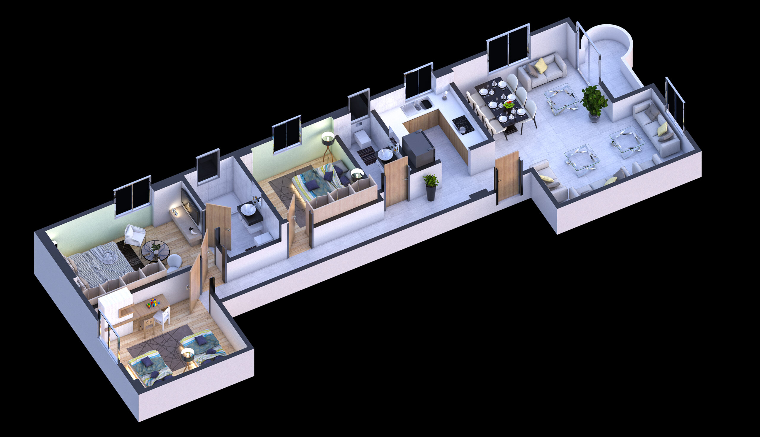 منطقه 5 مشروع 185