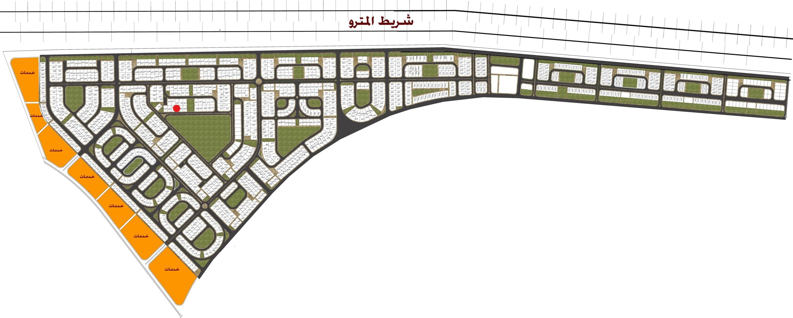 قطعه 358 شمال المدينه