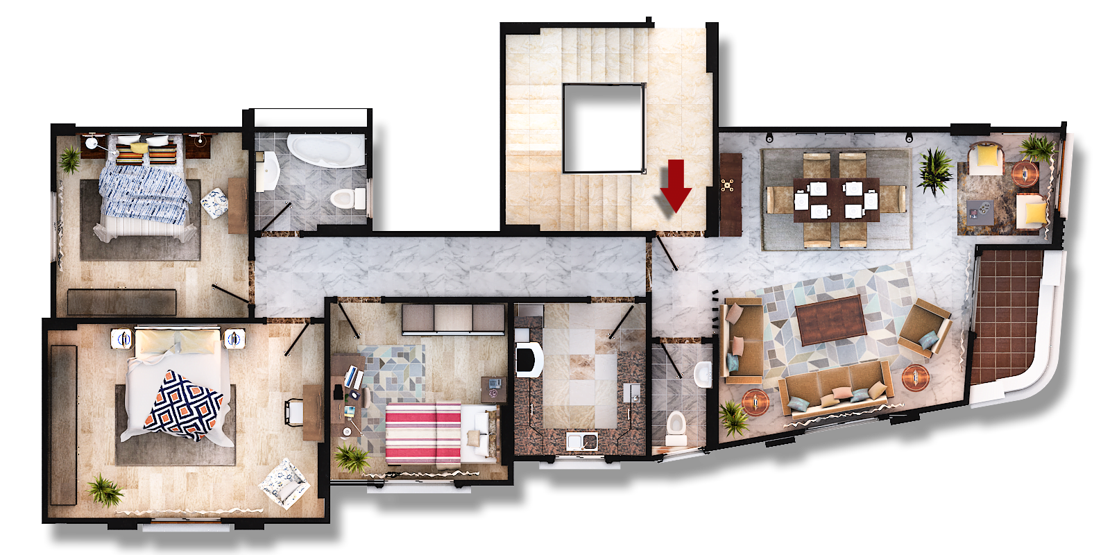 المنطقه التانيه مشروع 46